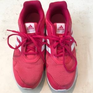 Adidas hot pink sneakers